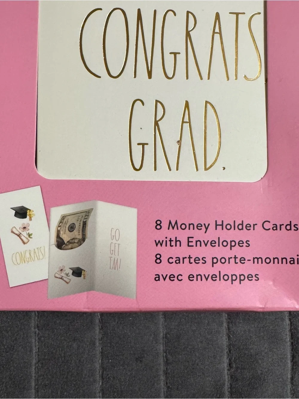 Rae Dunn Graduation Money Holder Cards
